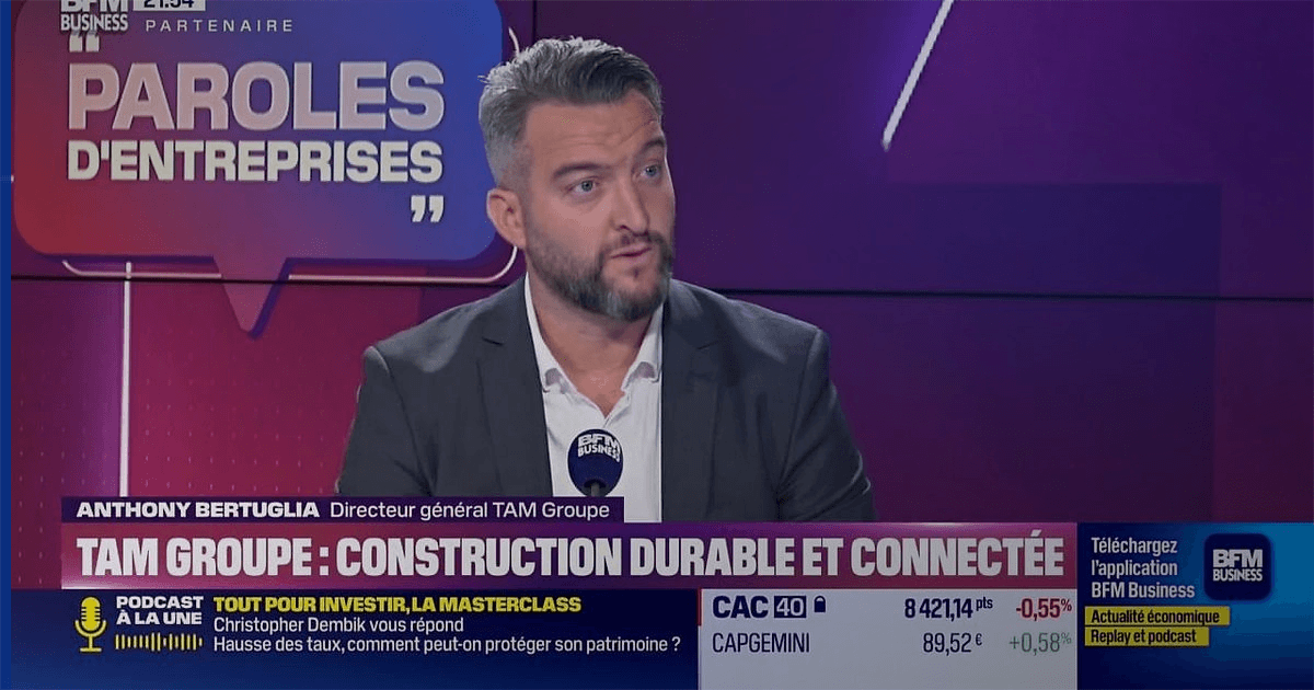 TAM Groupe : construction durable et connectée en France